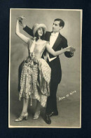 Dancers - 1920c  Photo Postcard - Danse