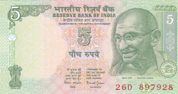 INDIA FIVE RUPEES - Inde