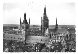 Ieper Panorama Foto Prentkaart Ypres Photo Carte Htje - Ieper