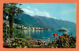 A578 / 681 Suisse CLARENS Quai Fleuri Et Vue Sur Montreux - Mon