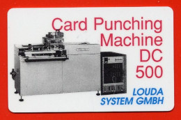 DC 500 Machine à Découper Carte Allemagne Card (K 170) - Sonstige & Ohne Zuordnung