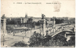 75 PARIS - LE PONT ALEXANDRE III - Ponts