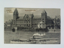 Postkarte: Coblenz A. Rhein - Regierungsgebäude Von Koblenz - Unclassified