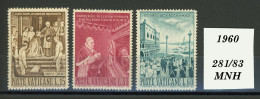 Città Del Vaticano: Cardinal Sarto (Pius X) Leaving Venice To Rome, 1960 - Unused Stamps