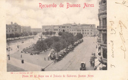 Recuerdo De Buenos Aires * CPA 1903 * Plaza 25 De Mayo Con El Palacio De Gobierno * Argentina Argentine - Argentinië