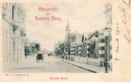 Recuerdo De Buenos Aires * CPA 1903 * Avenida Alvear * Argentina Argentine - Argentinië