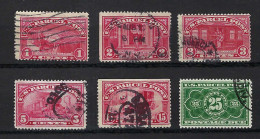 ETATS UNIS Ca.1912-28: Lot D'obl. "Parcel Post" - Reisgoedzegels