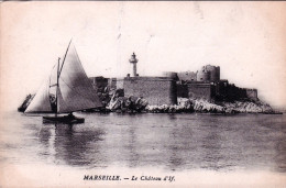 13 - MARSEILLE - Voilier Devant  Le Chateau D If - Kasteel Van If, Eilanden…