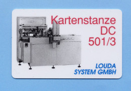 DC 501.3 Machine Carte Impression Allemagne Card (K 171) - Andere & Zonder Classificatie