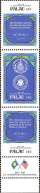 Palau Poste N** Yv: 179/187 Bicentenaire De La Constitution Des Etats-Unis Bord De Feuille Bande De 3 - Palau