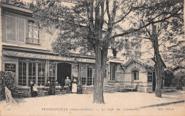 FRANCONVILLE (Val-d'Oise) - Le Café Du Commerce, F. Teilhet - Voyagé 1918 (2 Scans) - Franconville