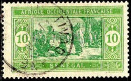 Sénégal Poste Obl Yv: 73 Mi:73 Marché Indigène (Beau Cachet Rond) - Gebraucht