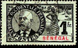Sénégal Poste Obl Yv: 44 Mi:44 Noël-Eugène Ballay (Beau Cachet Rond) - Oblitérés