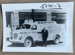 REO SPEED WAGON - Pepsi Truck - 12,5 X 9 Cm. (REPRO PHOTO ! Zie Beschrijving, Voir Description, See Description) ! - Auto's