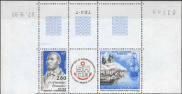 TAAF Poste N** Yv:193A Mi:325A Service Hydrographique & Océanographique Coin D.feuille Daté 27-09-93 - Unused Stamps
