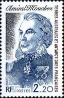 TAAF Poste N** Yv:128 Mi:226 Amiral Mouchez - Unused Stamps