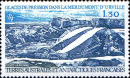 TAAF Avion N** Yv: 66 Mi:160 Glaces De Pression Dans La Mer Dumont D'Urville - Airmail