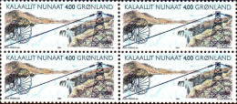Groenland Poste N** Yv:236 Mi:246 Centrale Hydroélectrique De Buksefjorden Bloc De 4 - Unused Stamps