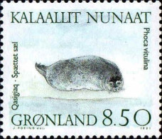 Groenland Poste N** Yv:204 Mi:216 Quasigiaq Spaettet Sael Phoca Vitulina - Ungebraucht
