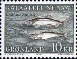 Groenland Poste N** Yv:156 Mi:168 Mallotus Villosus - Unused Stamps