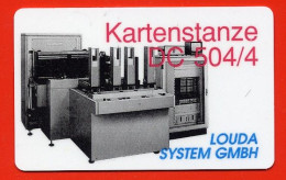 DC 504.4 Kartenstanze Machine Impression Allemagne Card (K 173) - Andere & Zonder Classificatie