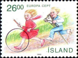 Islande Poste N** Yv:655 Mi:702 Europa Cept Jeux D'enfants - Neufs