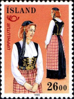 Islande Poste N** Yv:653 Mi:700 Upphlutur Costume Traditionnel - Unused Stamps