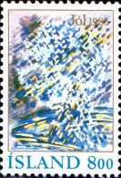 Islande Poste N** Yv:595 Mi:642 Jól Image Hivernale - Unused Stamps
