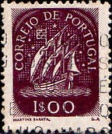 Portugal Poste Obl Yv: 635 Mi:653 Caravelle (Belle Obl.mécanique) - Usati