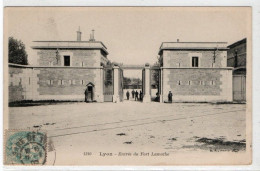 CPA LYON Entrée Du Fort Lamothe - Lyon 7