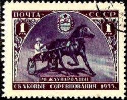 Russie Poste Obl Yv:1777 Mi:1800 Course De Chevaux (cachet Rond) - Used Stamps