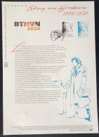 France - Document Philatélique - Premier Jour - FDC - YT N° 5436 - BTHVN - Ludwig Van Beethoven - 2020 - 2020-…