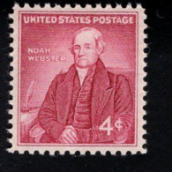 259910286 1958 SCOTT 1121 (XX)  POSTFRIS MINT NEVER HINGED - NOAH WEBSTER - Nuevos