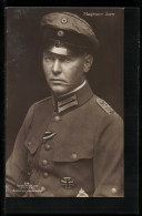 Foto-AK Sanke Nr. 539: Hauptmann Zorer, Kampfflieger  - 1914-1918: 1a Guerra