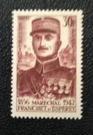 FRANCE (1956) : 1064 Neuf**. Centenaire De La Naissance Du Maréchal Franchet D'Esperey - Nuovi