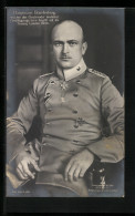 Foto-AK Sanke Nr. 536: Hauptmann Brandenburg Mit Pour-le-Mérite-Abzeichen  - 1914-1918: 1. Weltkrieg