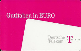 Germany: Telekom Guthaben In Euro - P & PD-Series : Guichet - D. Telekom