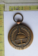 LADE M - Médaille Reconnaissance 60° Anniversaire Guerre De 14-18 L UNC AUX VAINQUEURS DE LA GRANDE GUERRE - Frankrijk
