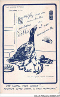 CAR-AAPP5-0352 - PUBLICITE - Les Animaux De "gibbs" - Le Canard - Publicité
