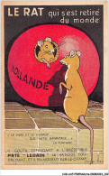 CAR-AAPP5-0339 - PUBLICITE - La Fontaine - Le Rat Qui S'est Retiré Du Monde.PATE LEDAIN - Publicité