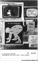 CAR-AAPP3-0206 - POLITIQUE - Evènements Mai 68 - Affichage Sur Les Murs De Paris - Evènements
