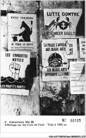 CAR-AAPP3-0205 - POLITIQUE - Evènements Mai 68 - Affichage Sur Les Murs De Paris - Ereignisse