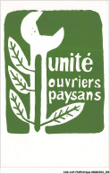 CAR-AAPP2-0161 - POLITIQUE - Les Affiches De Mai 68 - Unité Ouvriers Paysans - Politieke Partijen & Verkiezingen
