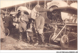 CAR-AAPP8-0632 - AVIATION - Le Pilote Et Le Mécanicien Avant Leur Départ Pour L'australie Sur Le Caudron - Aerodrome