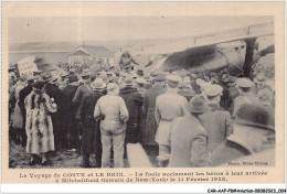 CAR-AAPP8-0633 - AVIATION - Le Voyage De Coste Et Le Prix  - La Foule Acclamant Les Héros à Leur Arrivée à Mitchellfied - Aerodrome