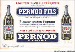 CAR-AAPP6-0518 - PUBLICITE - Liqueur D'anis Supérieur - Pernod Fils - Publicité