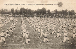 Châtillon Sur Sèvre * Le Concours De Gymnastique * Ensemble Des Pupilles * Fête Sport - Autres & Non Classés