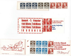 Denmark;  3 Booklets: C5 H20 And H25.  MNH (**). - Booklets