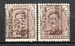 2564-II Voorafstempeling Op Nr 136 - SCHERPENHEUVEL 20 MONTAIGU - Positie A & B - Rolstempels 1920-29