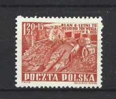 Poland 1952 Mining Y.T. 666 (0) - Used Stamps
